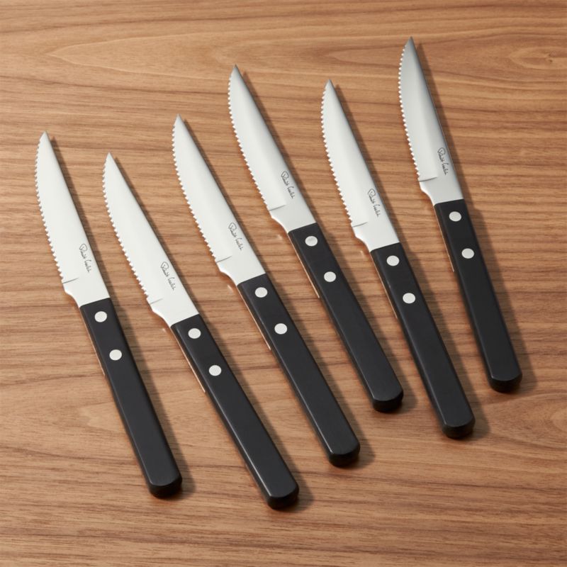 Robert Welch Bistro Steak Knives, Set of 6 + Reviews Crate & Barrel Canada
