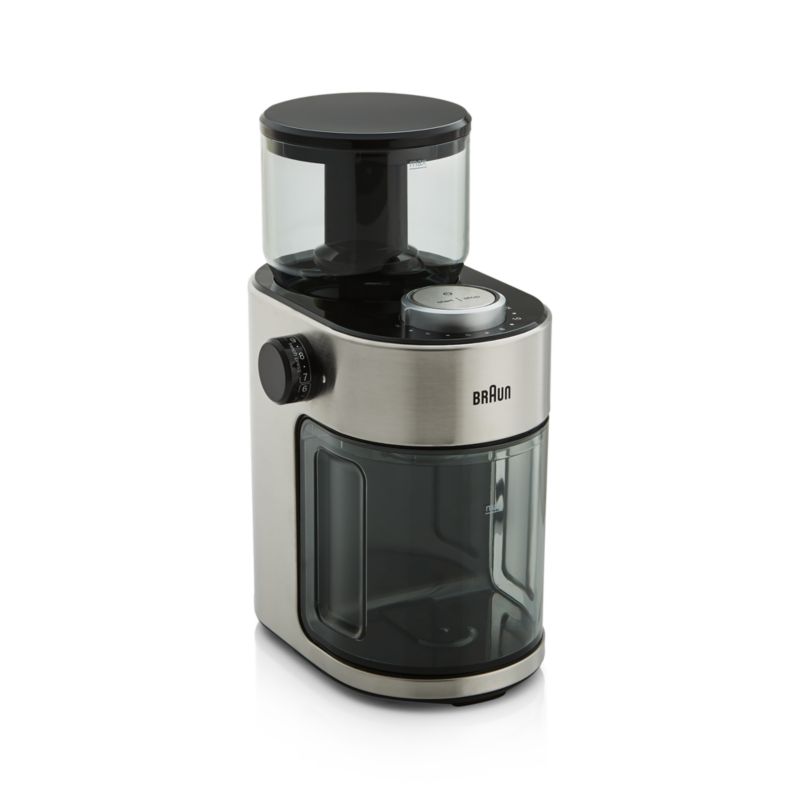 Braun FreshSet 12Cup Burr Grinder + Reviews Crate & Barrel