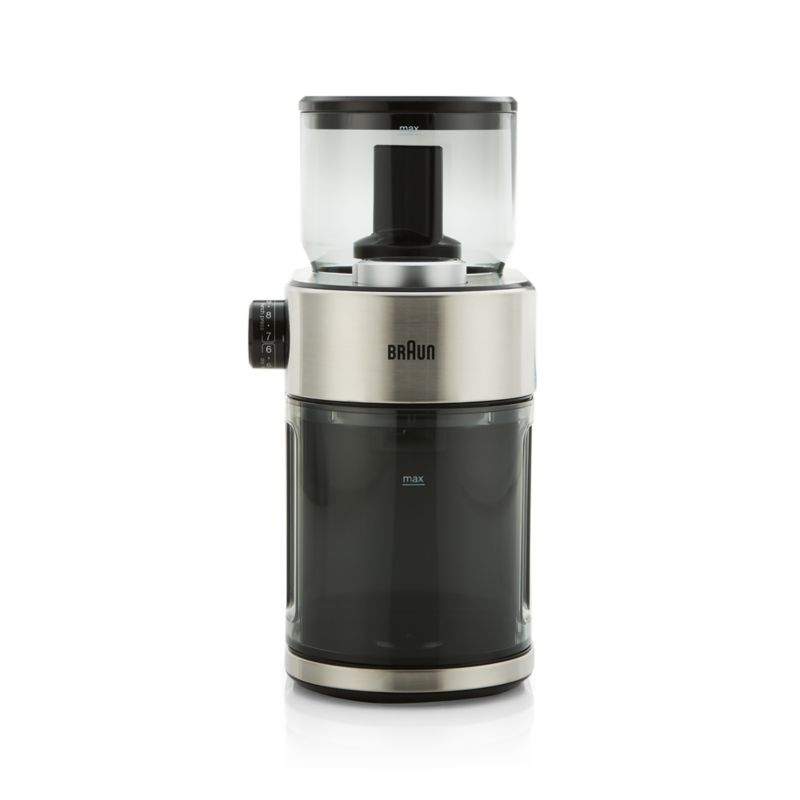 Braun FreshSet 12Cup Burr Grinder + Reviews Crate & Barrel