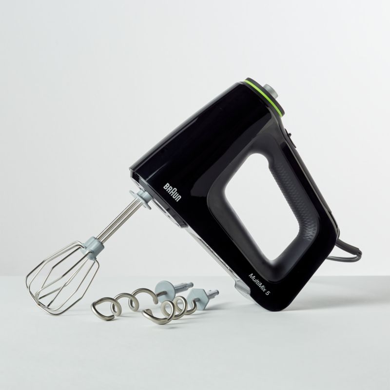 Braun Black MultiMix 5 Hand Mixer + Reviews Crate & Barrel
