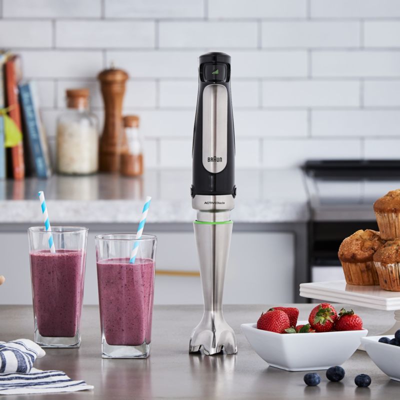 Braun Multiquick 7 Immersion Hand Blender + Reviews Crate & Barrel