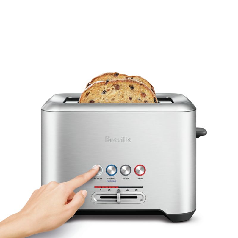 Breville A Bit More 2Slice Toaster in Brushed Stainless Steel