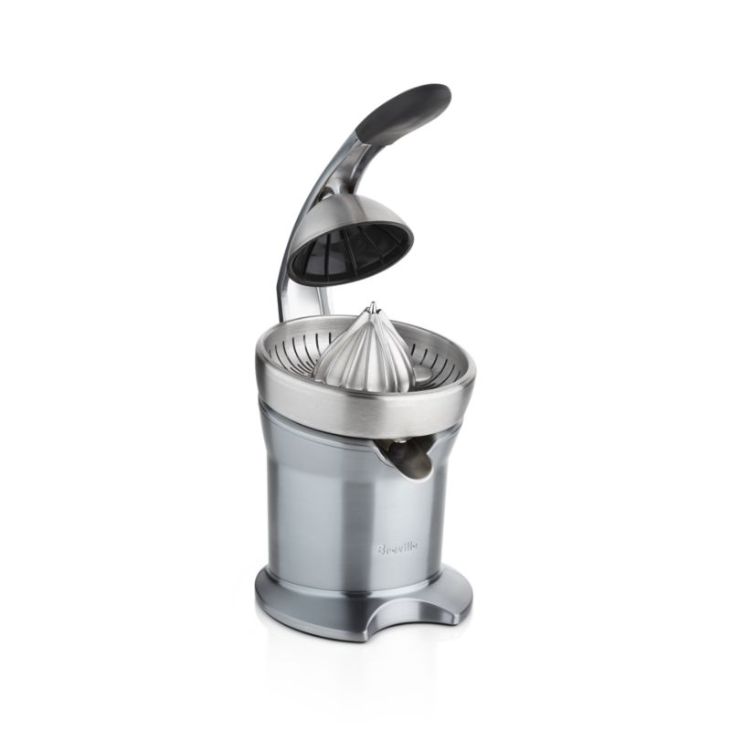 Breville DieCast Brushed StainlessSteel Electric Citrus Press Citrus