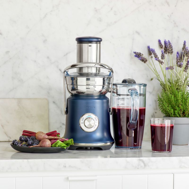 Breville Juice Fountain Cold XL Damson Blue Cold Press Juicer + Reviews