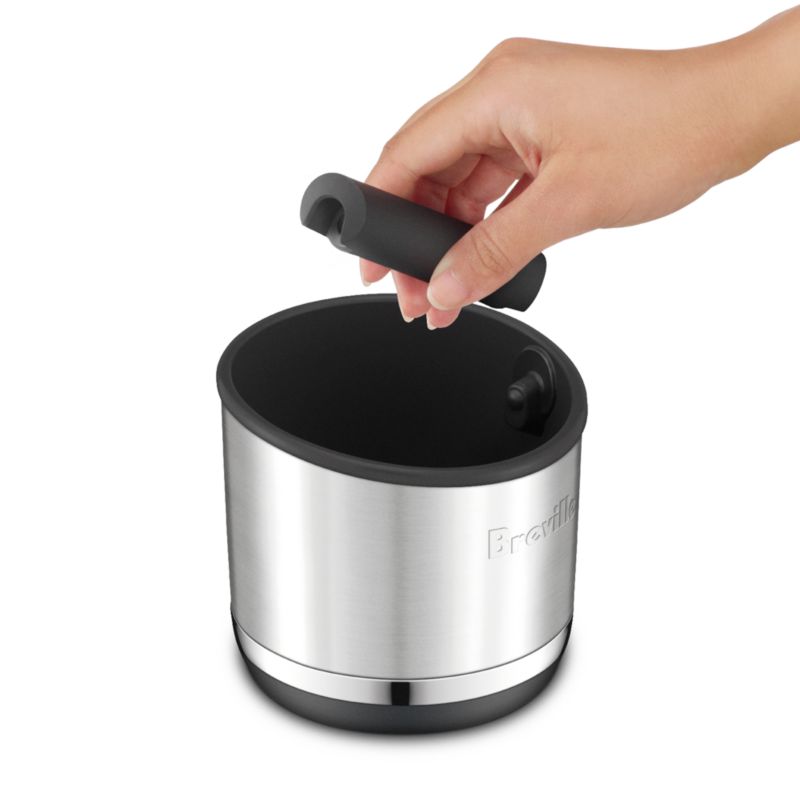 Breville Knock Box 10 in Stainless Steel Crate & Barrel Canada