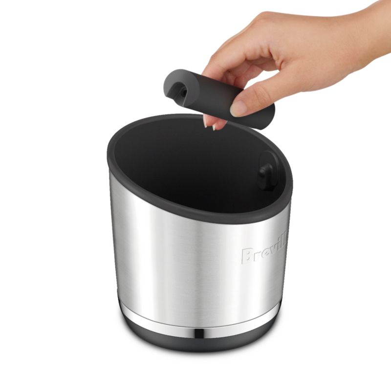 Breville Knock Box 20 in Stainless Steel + Reviews Crate & Barrel Canada