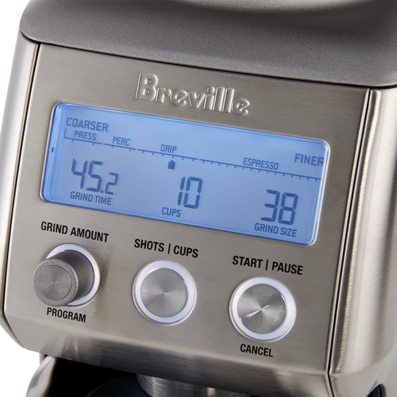 Breville Smart Grinder Pro Stainless Steel Conical Burr Coffee Grinder