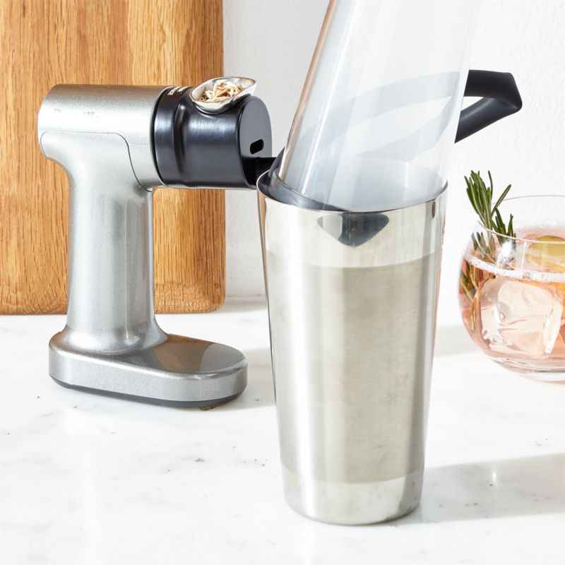 Breville Handheld Food Smoker Gun Infuser Tool + Reviews Crate & Barrel