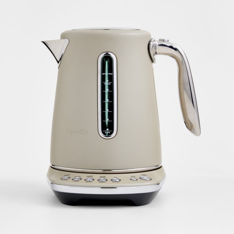 Breville Smart Kettle Luxe in Almond Nougat + Reviews Crate & Barrel