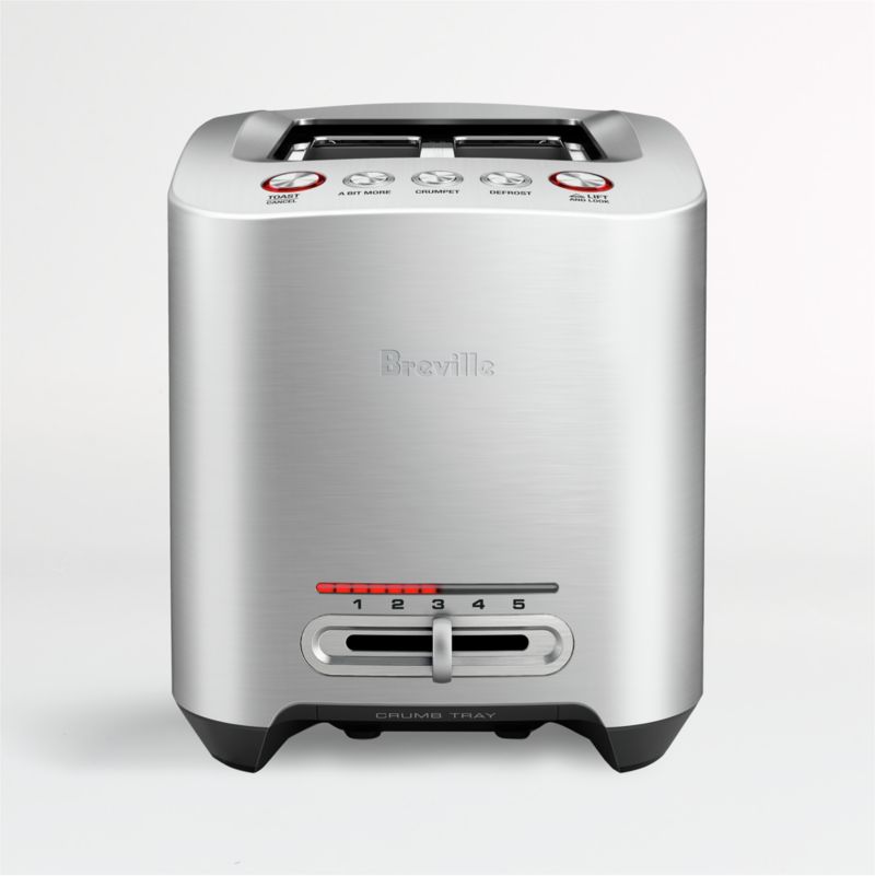 Breville SmartToaster 2Slice Toaster + Reviews Crate & Barrel