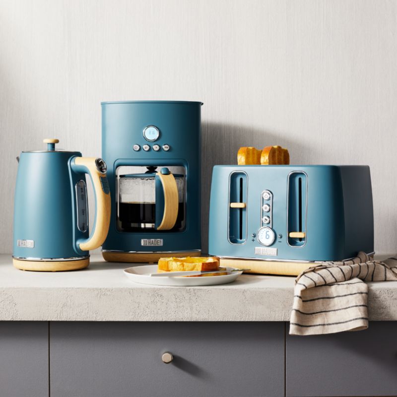 HADEN Dorchester Ultra Stone Blue 10Cup Programmable Drip Coffee Maker