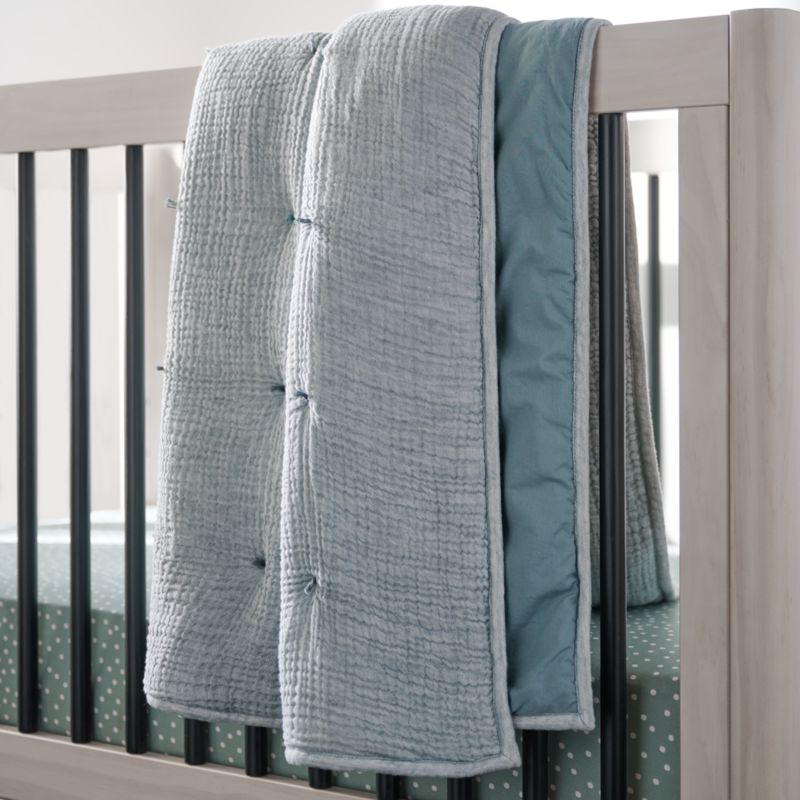 Babyletto Lolly Washed Natural & Black 3in1 Wood Convertible Baby