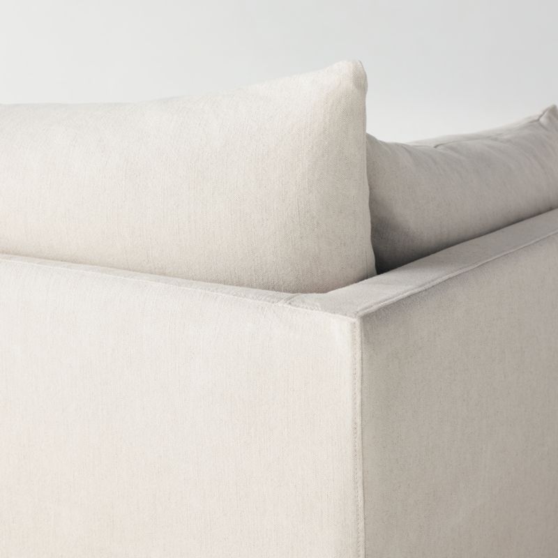 Unwind 5Piece Reversible Slipcovered Sectional Sofa + Reviews Crate