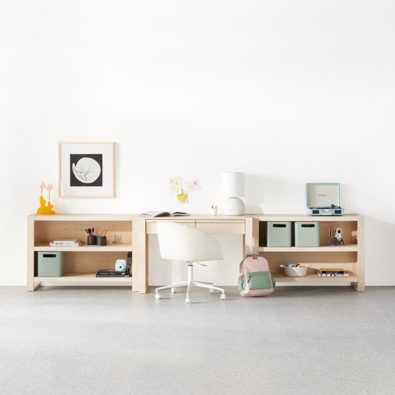 Outline Sage Green Metal Kids Storage Bin with Handles + Reviews