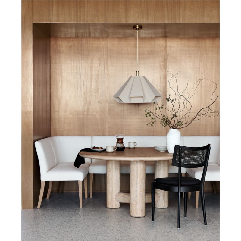 Libby Black Cane Dining Chair + Reviews Crate & Barrel Canada