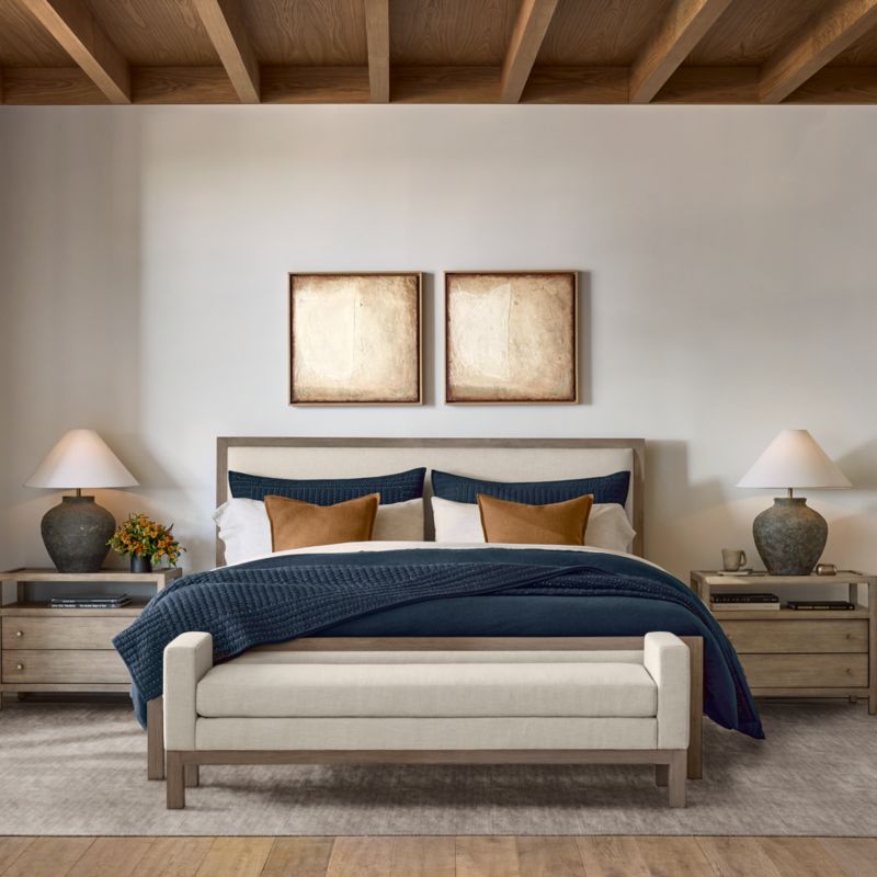 Cozysoft Organic Jersey Midnight Navy Twin/Twin XL Duvet Cover