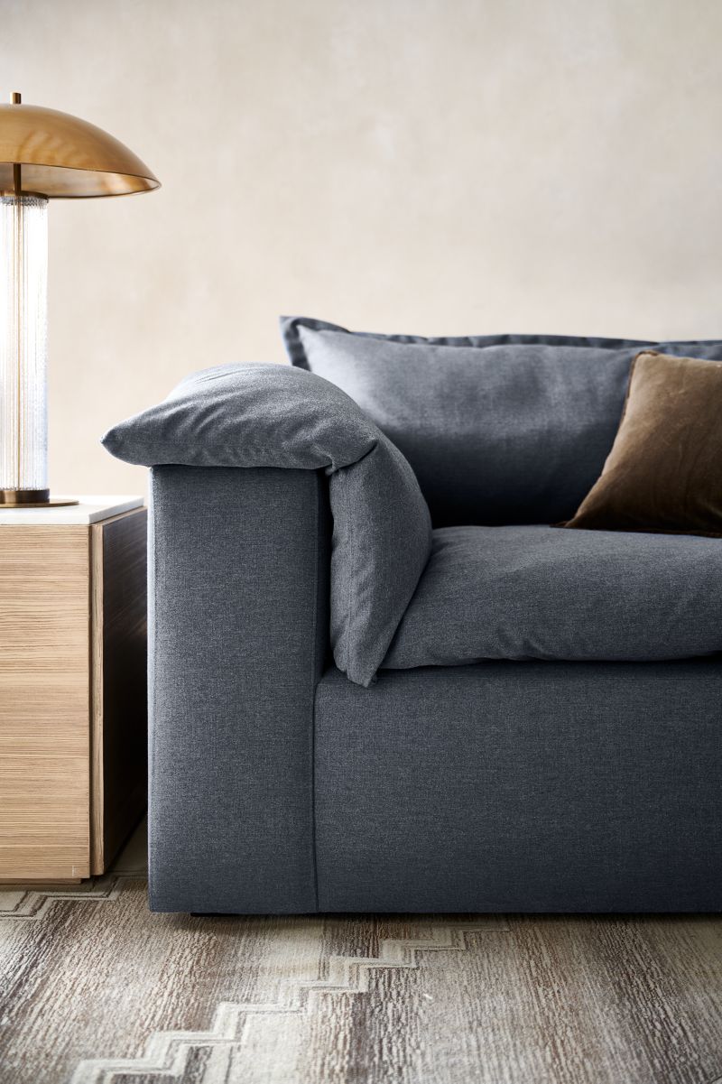 Malta Slipcovered Bench Seat Sofa 104" Crate & Barrel Canada