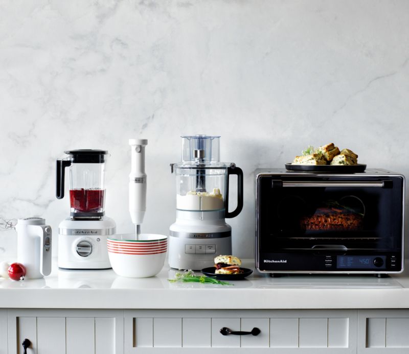 KitchenAid K400 White Blender + Reviews Crate & Barrel Canada