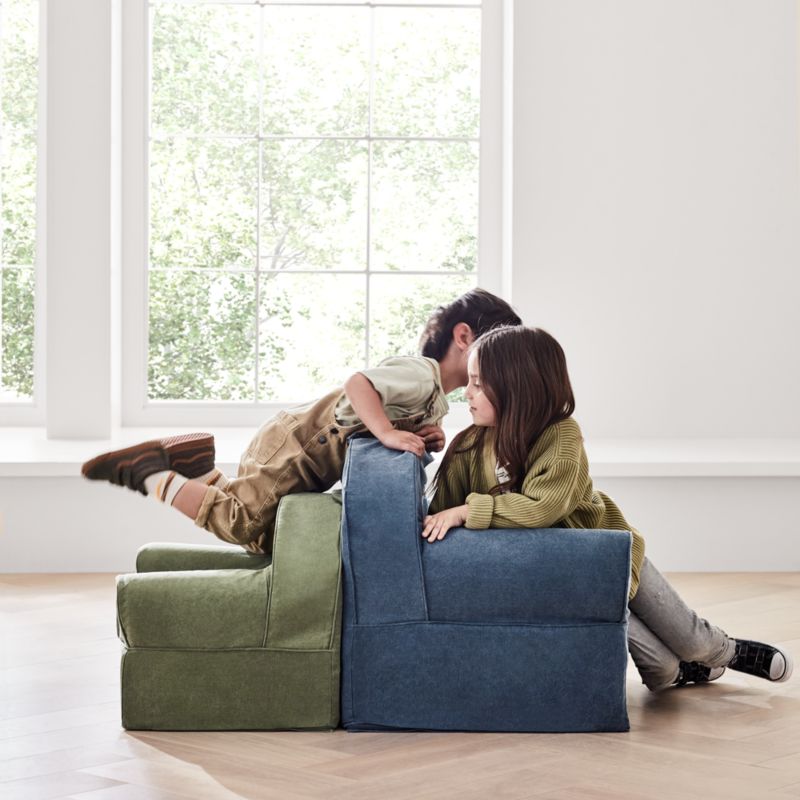 Large Lilac Mauve Kids Lounge Nod Chair + Reviews Crate & Kids Canada