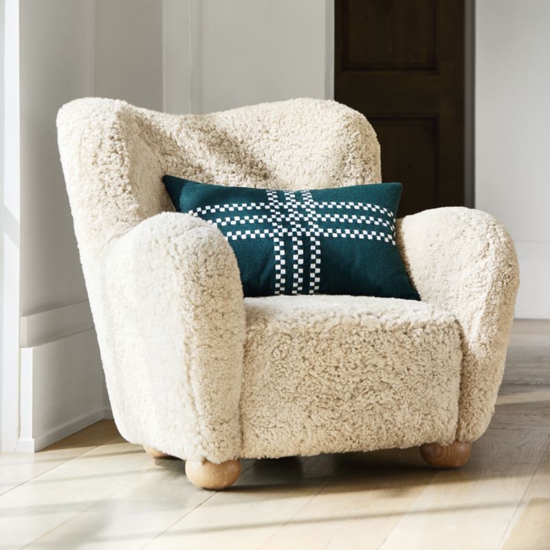 Le Tuco Shearling Accent Chair by Athena Calderone + Reviews Crate