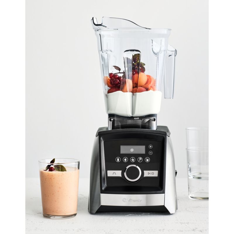 Vitamix Ascent A3500 BPAFree Brushed Stainless Steel Blender + Reviews