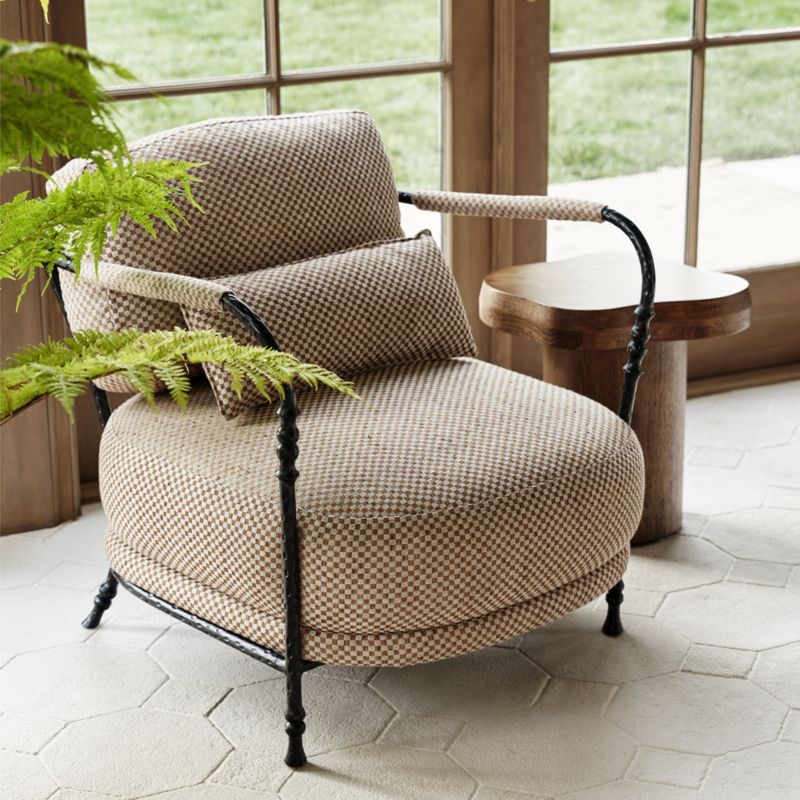 Muirfield Sculptural Metal Accent Chair by Jake Arnold + Reviews