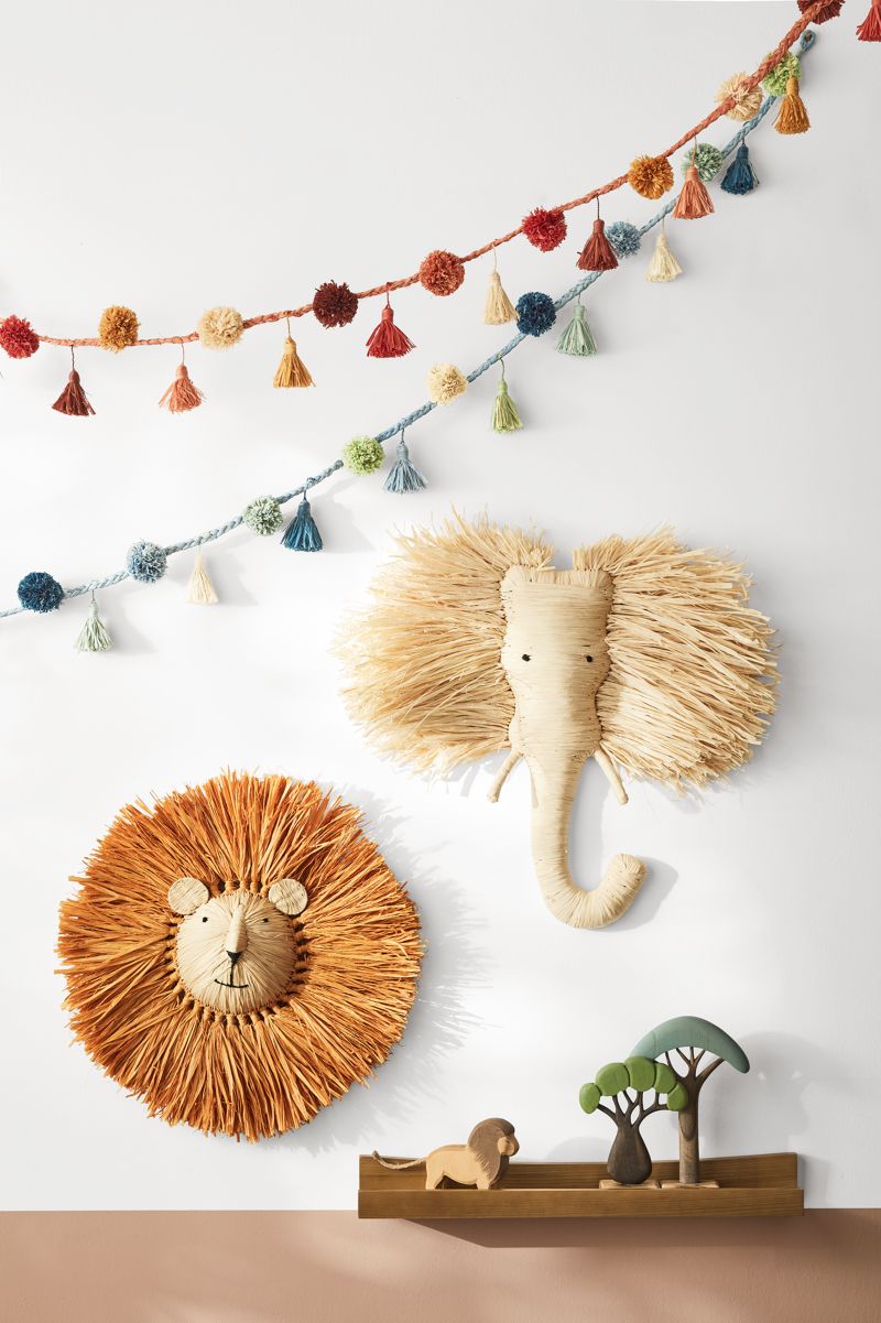 All Across Africa Lion Head Wall Decor + Reviews Crate & Kids