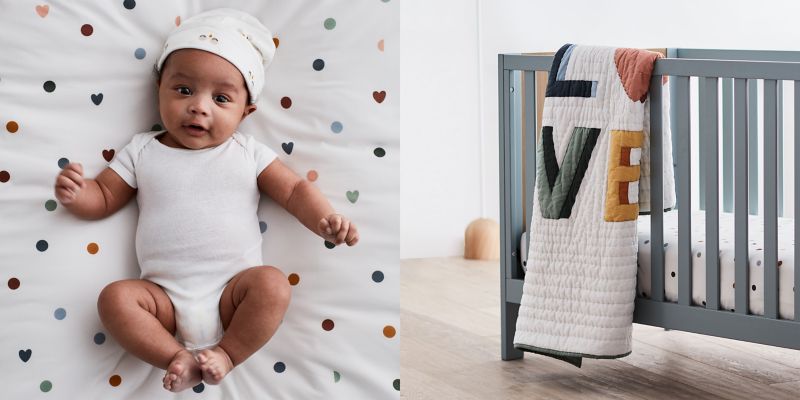 Clearance Baby Crib Bedding & Fitted Crib Sheets on Sale Crate & Kids