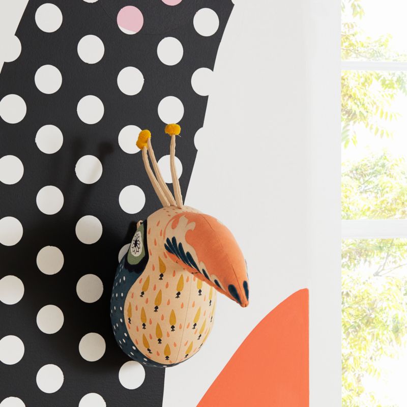 Curious Toucan Animal Head Wall Decor + Reviews Crate & Kids Canada