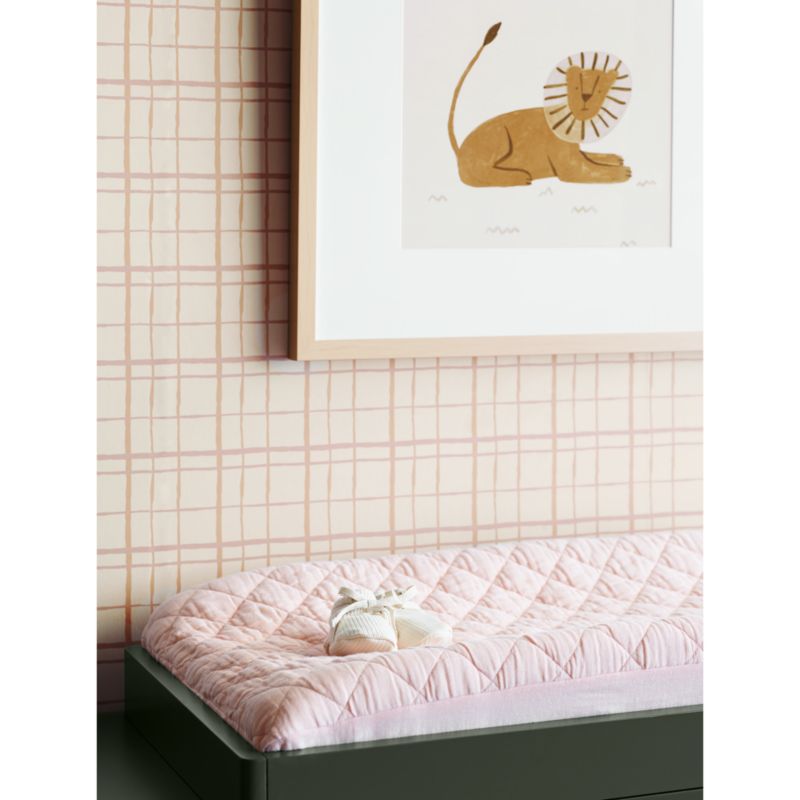 Olive Green Wood Baby Changing Table Topper for Dresser + Reviews