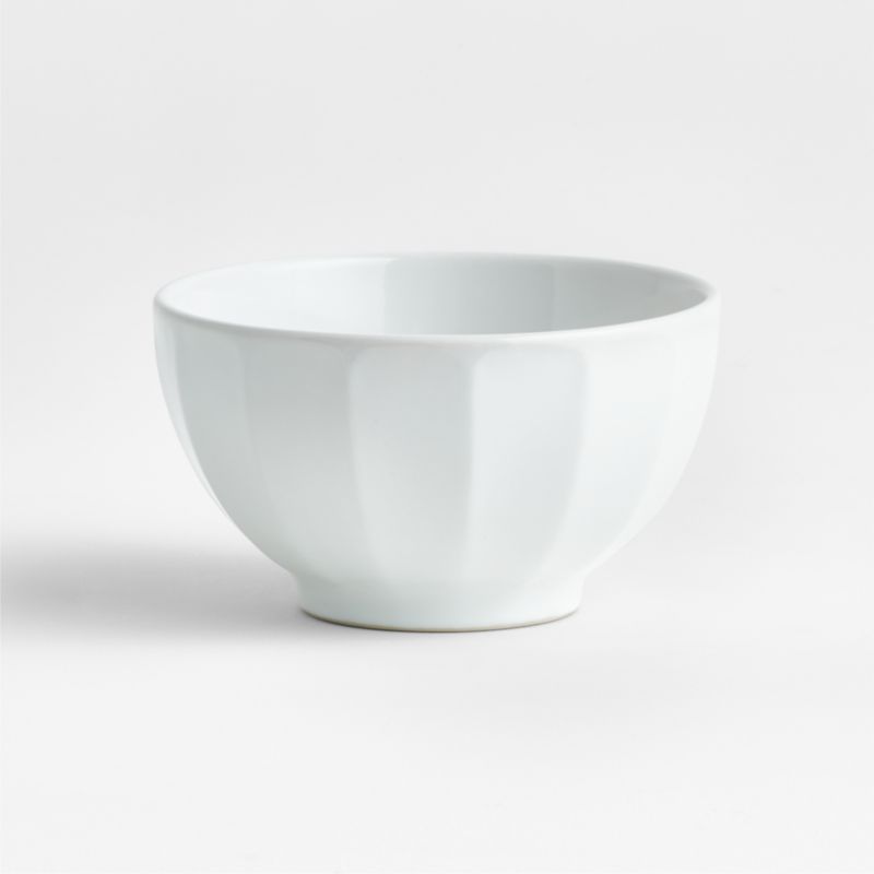 Cafe White Cereal Bowl + Reviews Crate & Barrel Canada