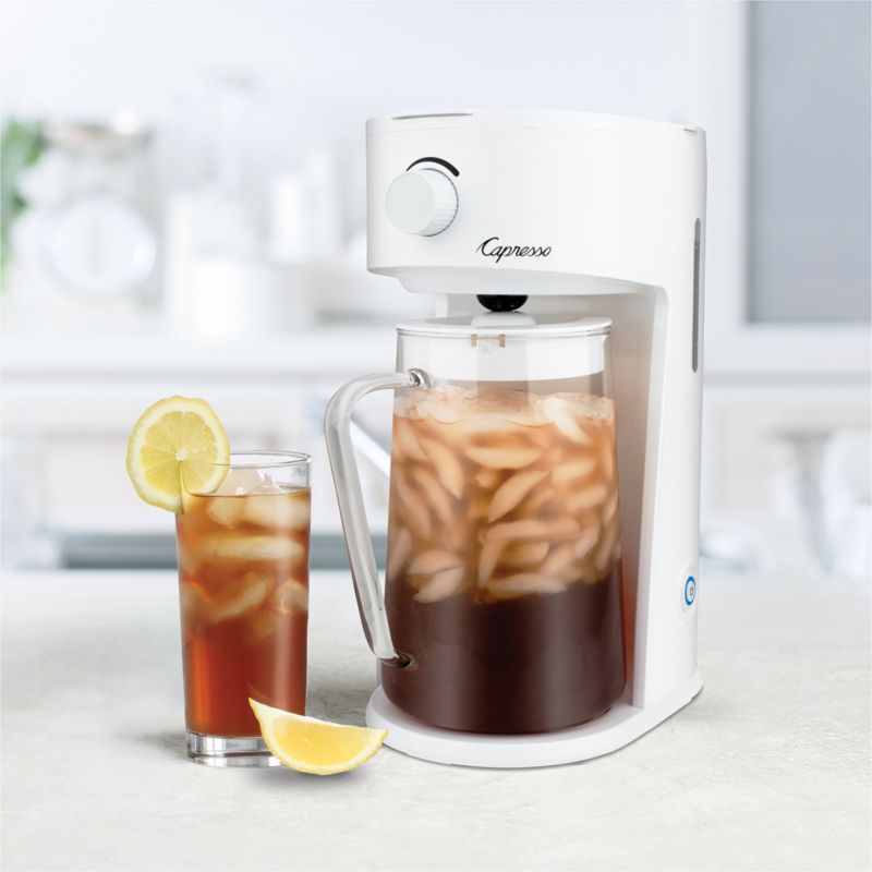 Capresso Iced Tea Select Electric Iced Tea Maker + Reviews Crate & Barrel