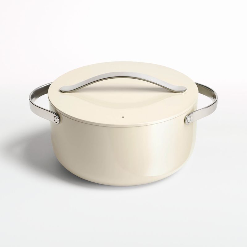 Caraway Home 6.5Qt. Cream NonStick Ceramic Dutch Oven + Reviews