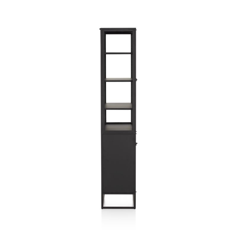 Casement Black Tall Storage + Reviews Crate & Barrel Canada