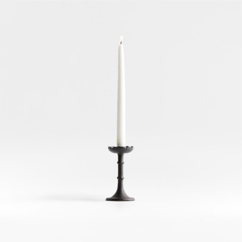 Chambers Scalloped Taper Candle Holder 5.75" by Jake Arnold + Reviews