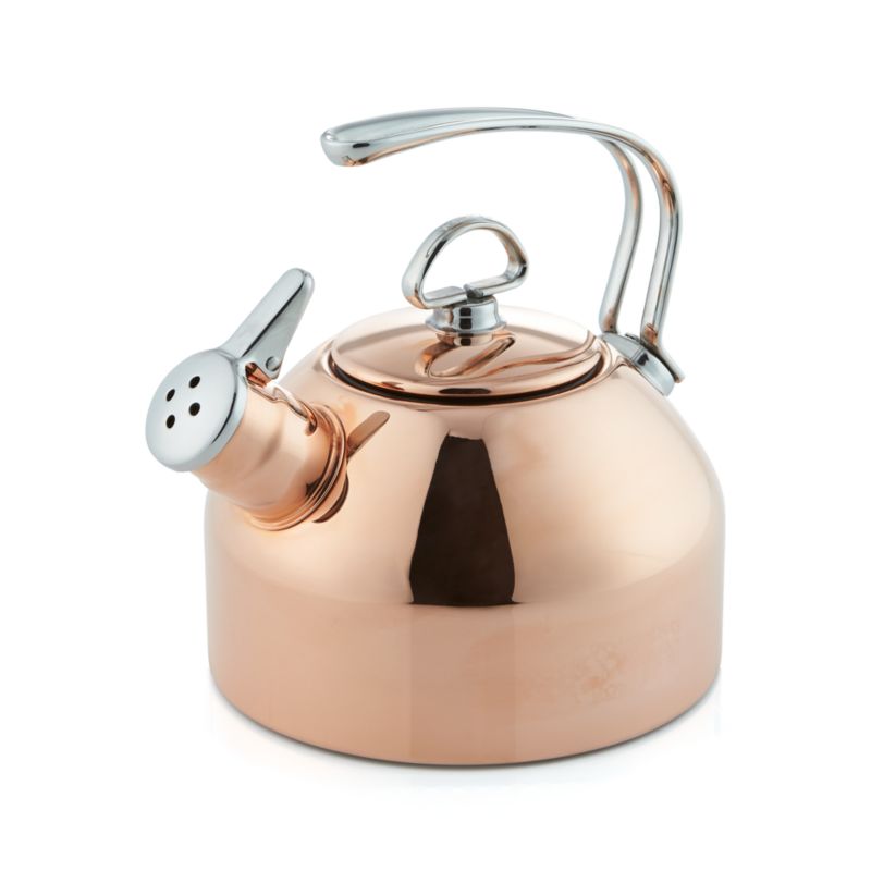 Chantal Classic Copper Tea Kettle + Reviews Crate & Barrel