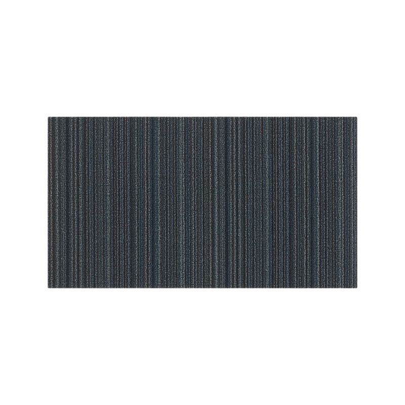 Chilewich Blue Stripe Woven Indoor/Outdoor Floormat 20"x36" + Reviews