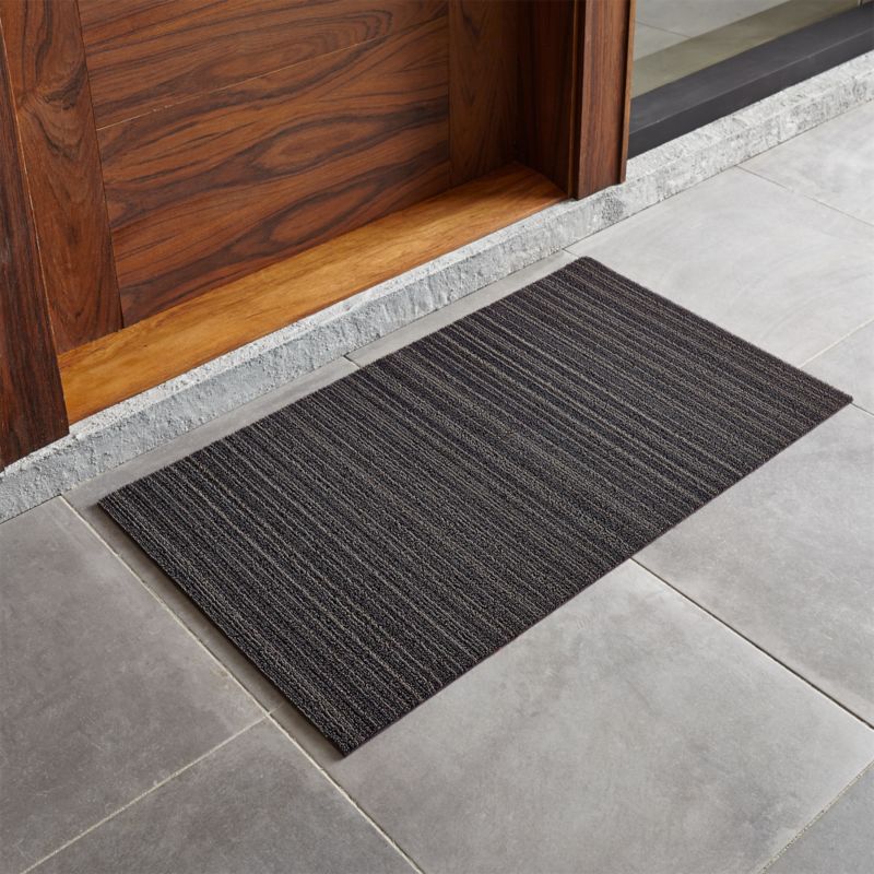 Chilewich Steel 20"x36" Doormat + Reviews Crate & Barrel