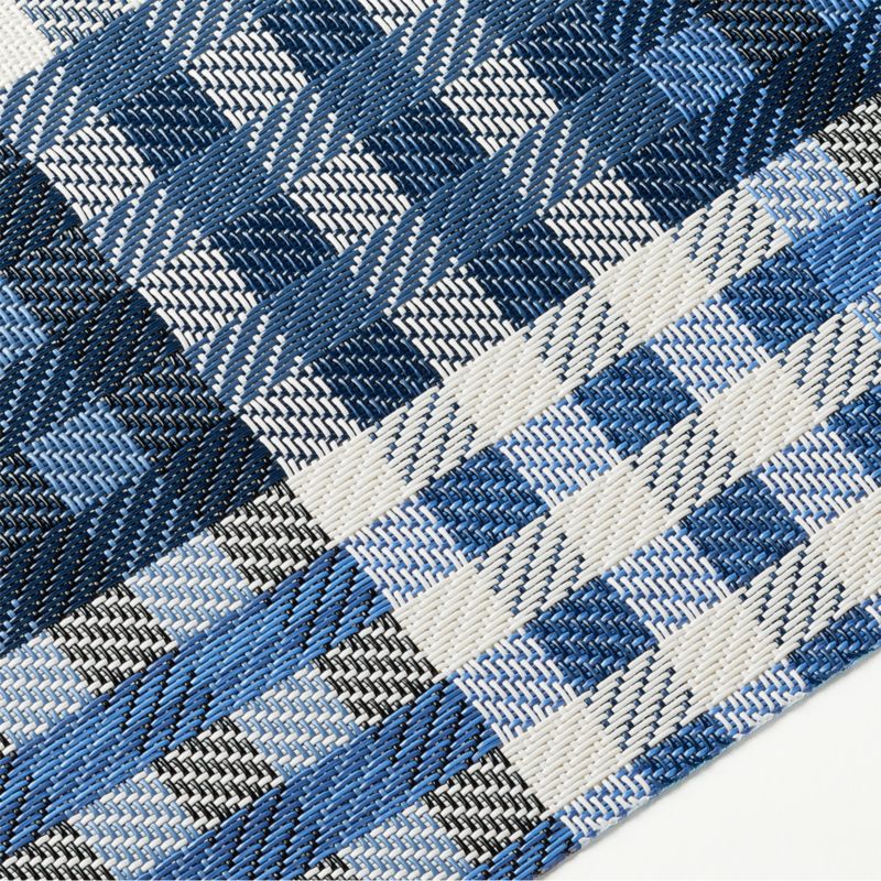 Chilewich Rhythm Blue Placemat + Reviews Crate & Barrel Canada