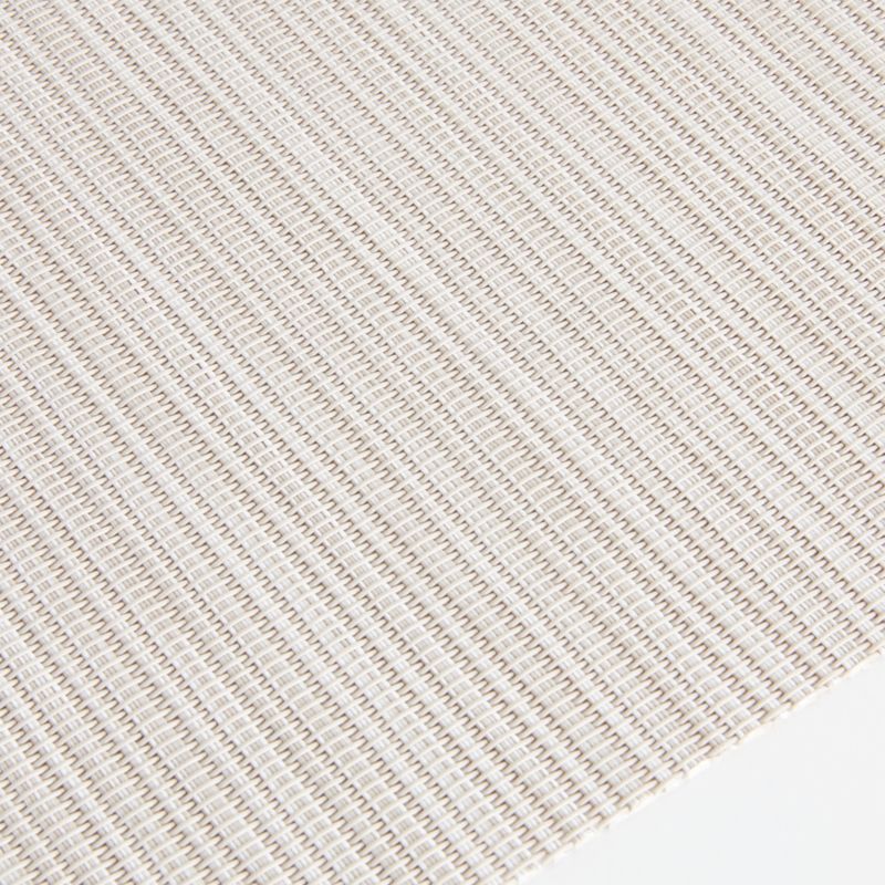 Chilewich Ridge Neutral Vinyl Placemat + Reviews Crate & Barrel Canada