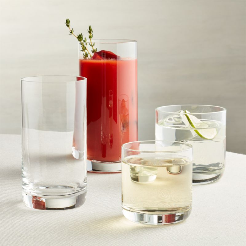 Crescent Glasses Crate & Barrel Canada