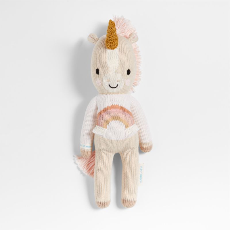 Cuddle+Kind Zara Unicorn Yarn Doll + Reviews Crate & Kids Canada