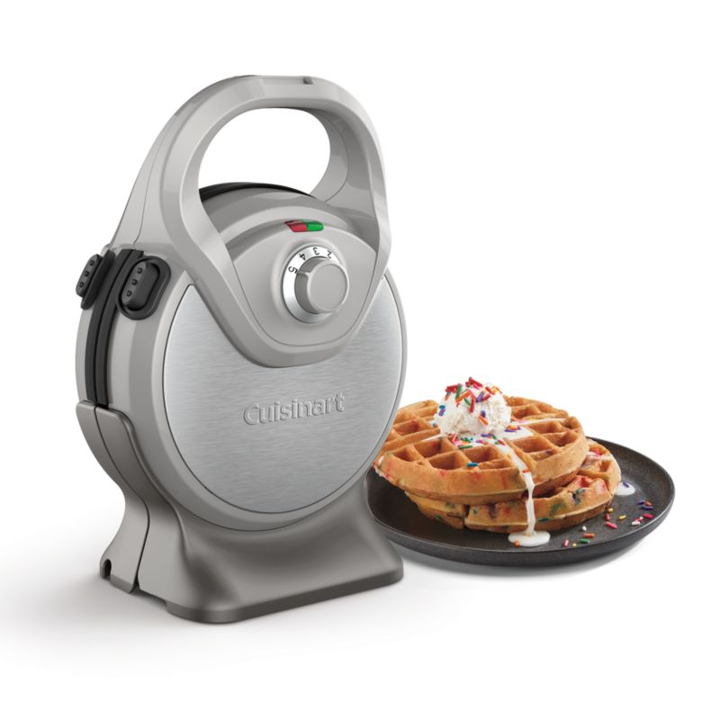 Cuisinart Waffle Iron with Removable Plates + Reviews Crate & Barrel