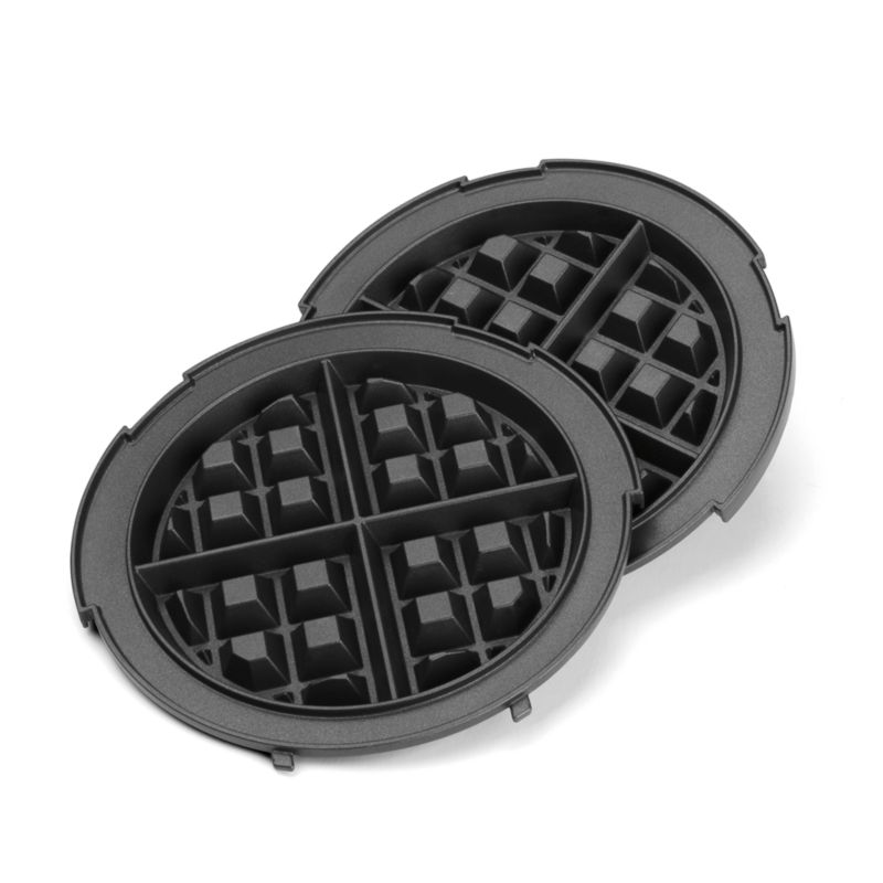 Cuisinart Waffle Iron with Removable Plates + Reviews Crate & Barrel