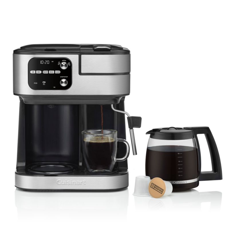 Cuisinart Coffee Center Barista Bar 4-In-1 Coffee Maker + Reviews