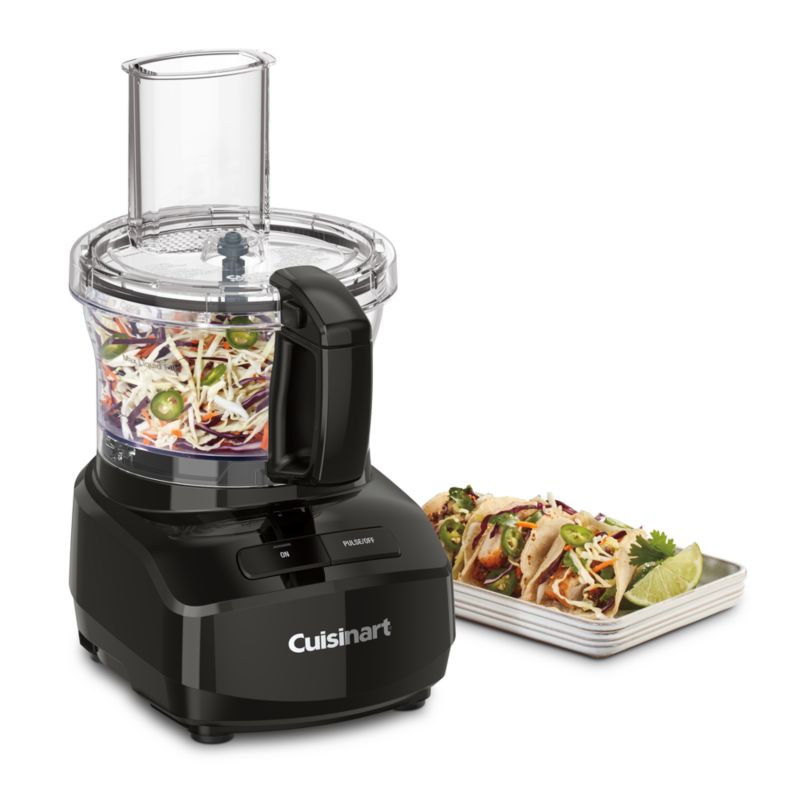 Cuisinart Black 7Cup Food Processor + Reviews Crate & Barrel