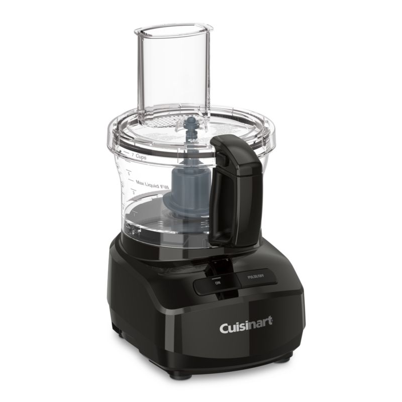 Cuisinart Black 7Cup Food Processor + Reviews Crate & Barrel