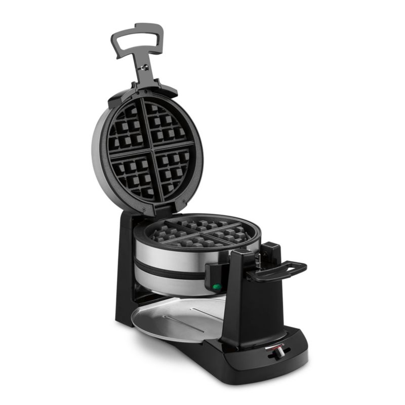 Cuisinart Double Belgian Waffle Maker Iron + Reviews Crate & Barrel