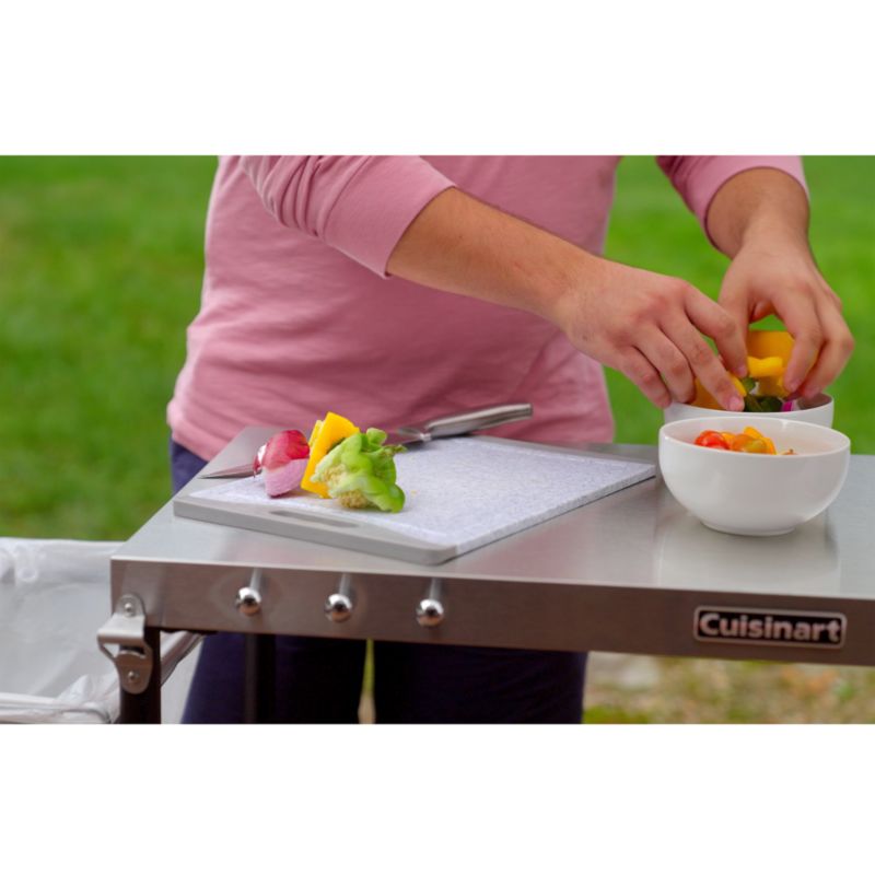 Cuisinart Outdoor BBQ Prep Cart + Reviews Crate & Barrel