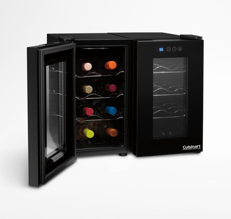 Cuisinart Private Reserve 16Bottle Dual Zone Wine Cooler Fridge Cellar